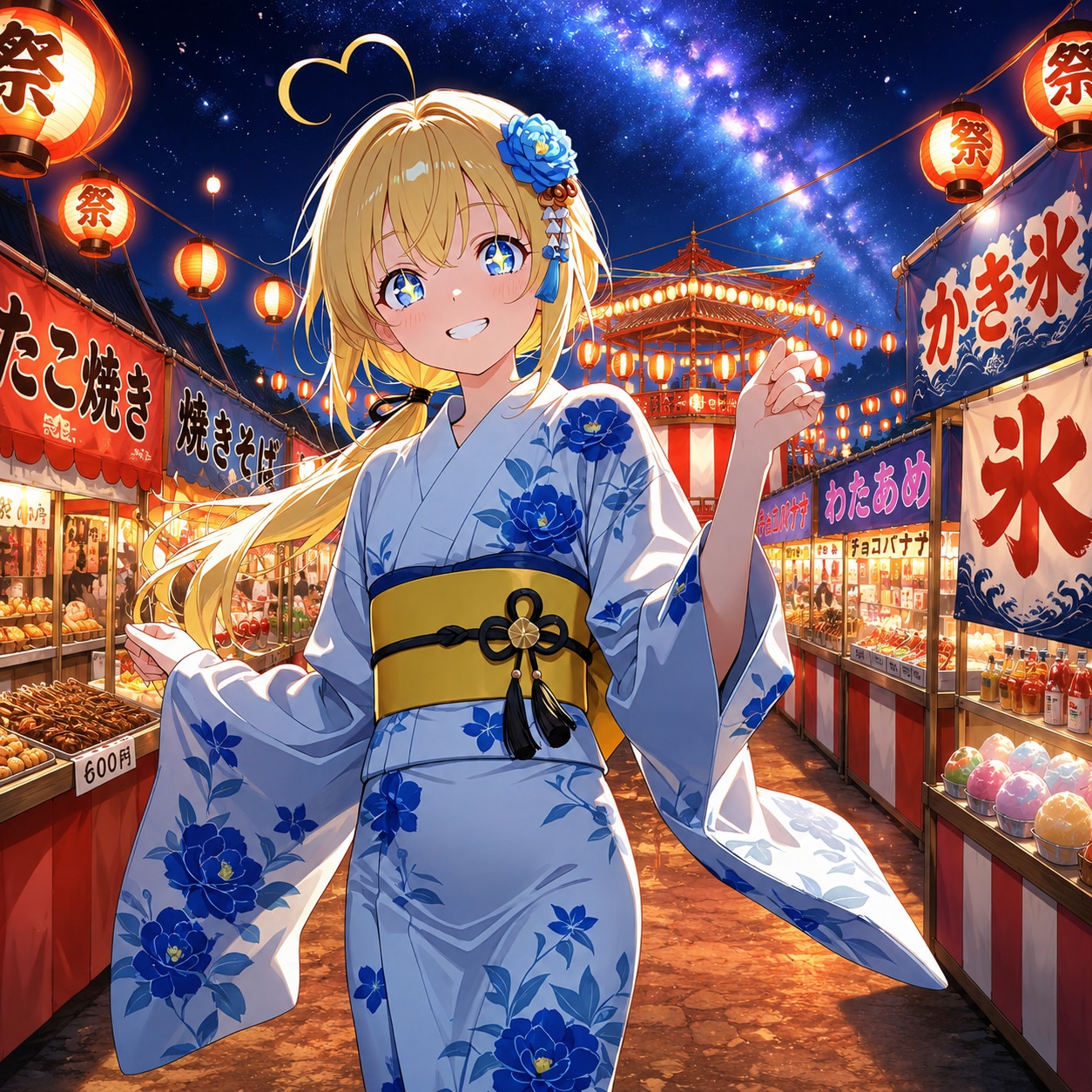 初めての夏祭り