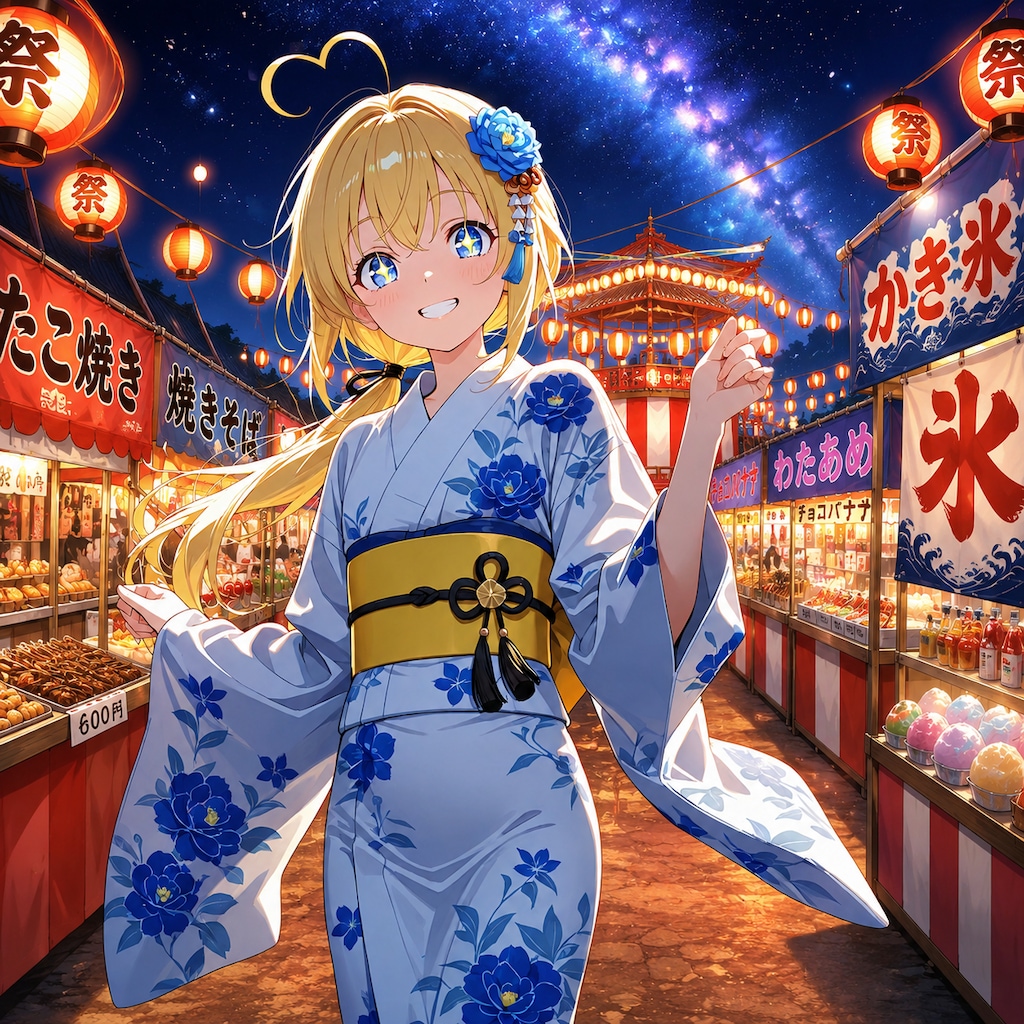 初めての夏祭り