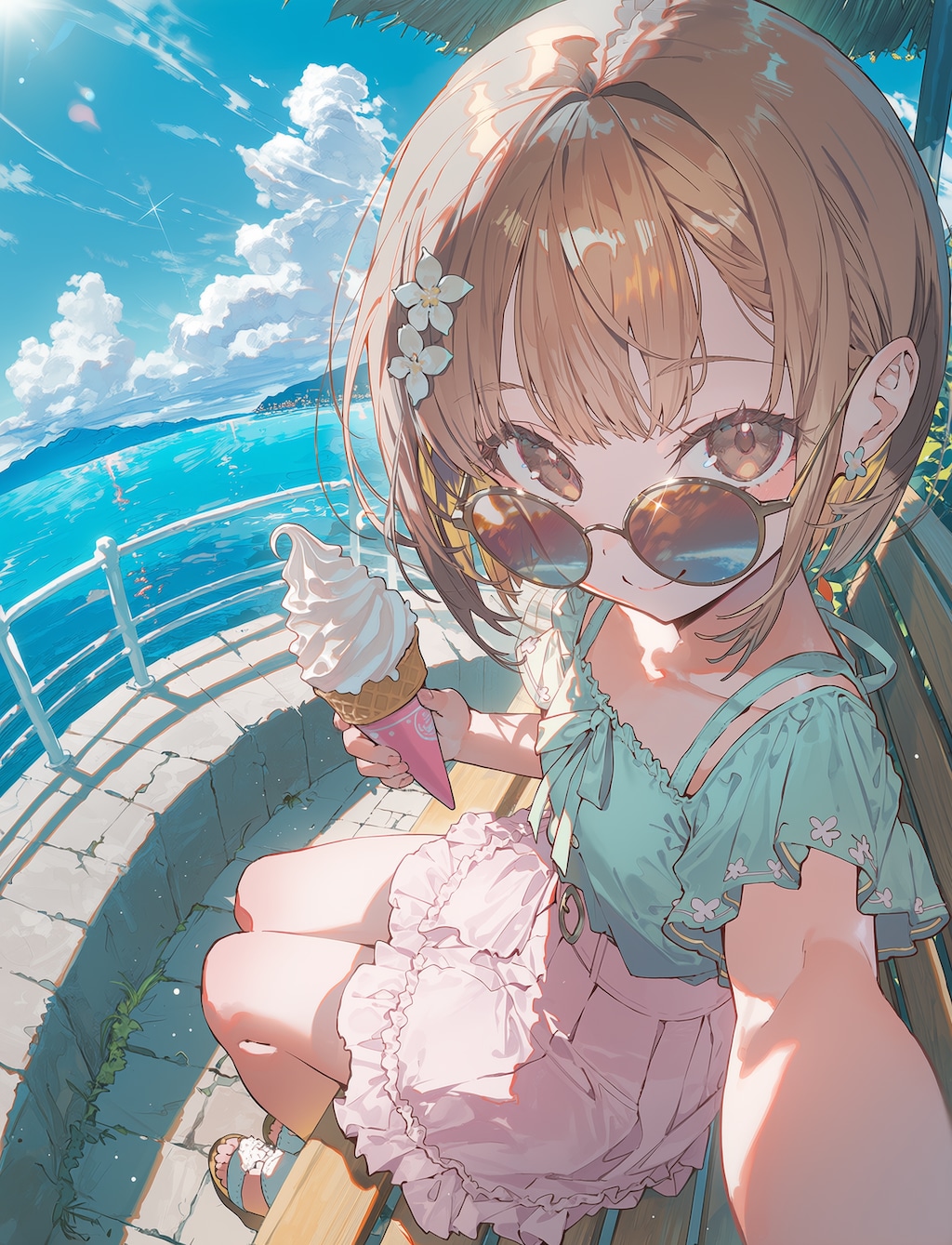 夏の海