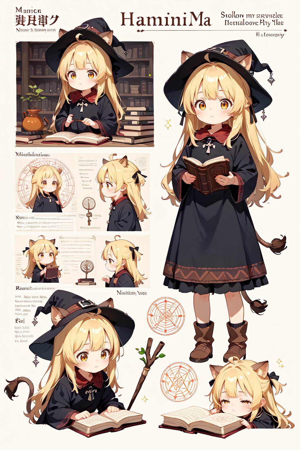 魔法少女図鑑（登場人物１名）