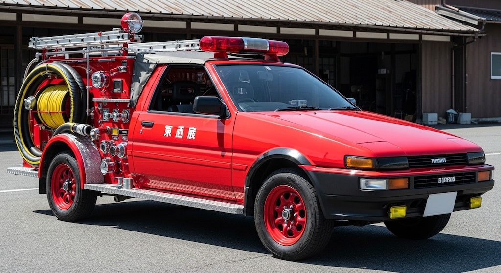 AE86消防車