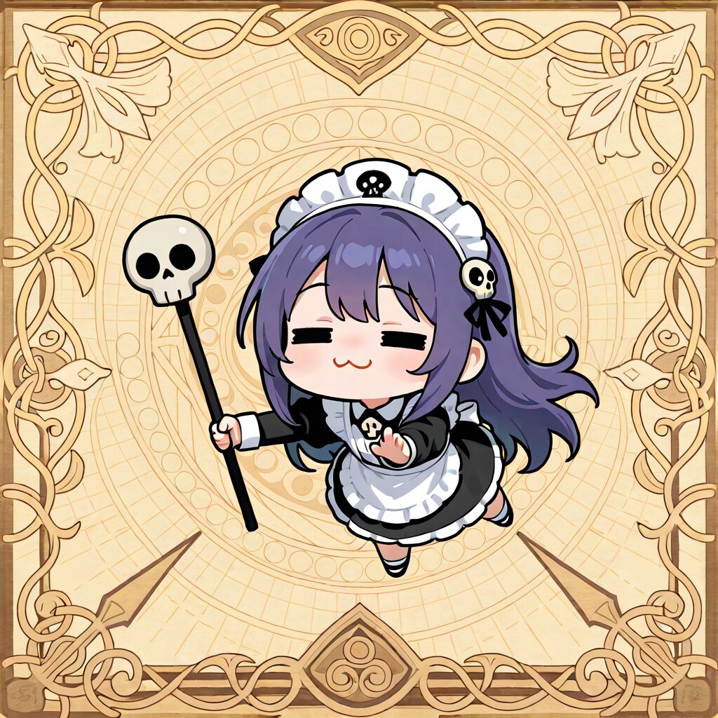 ドクロコーデメイドさん