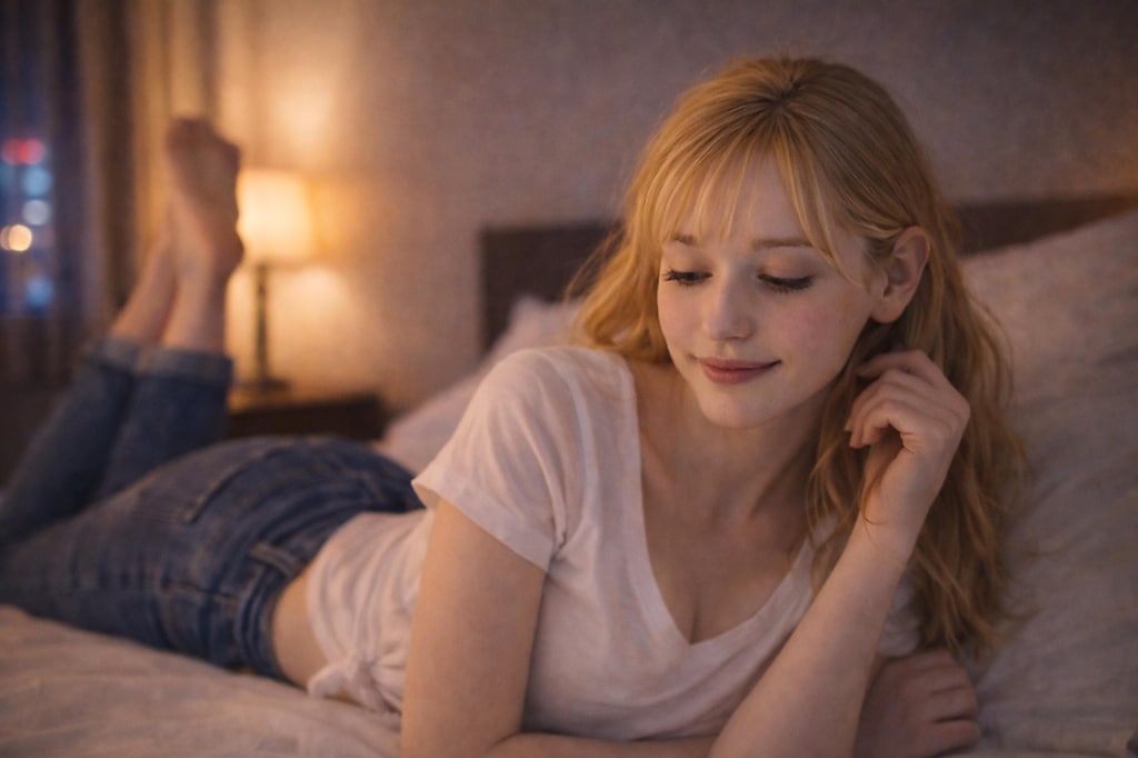 アメリカンダイナーのウェイトレス（夜）