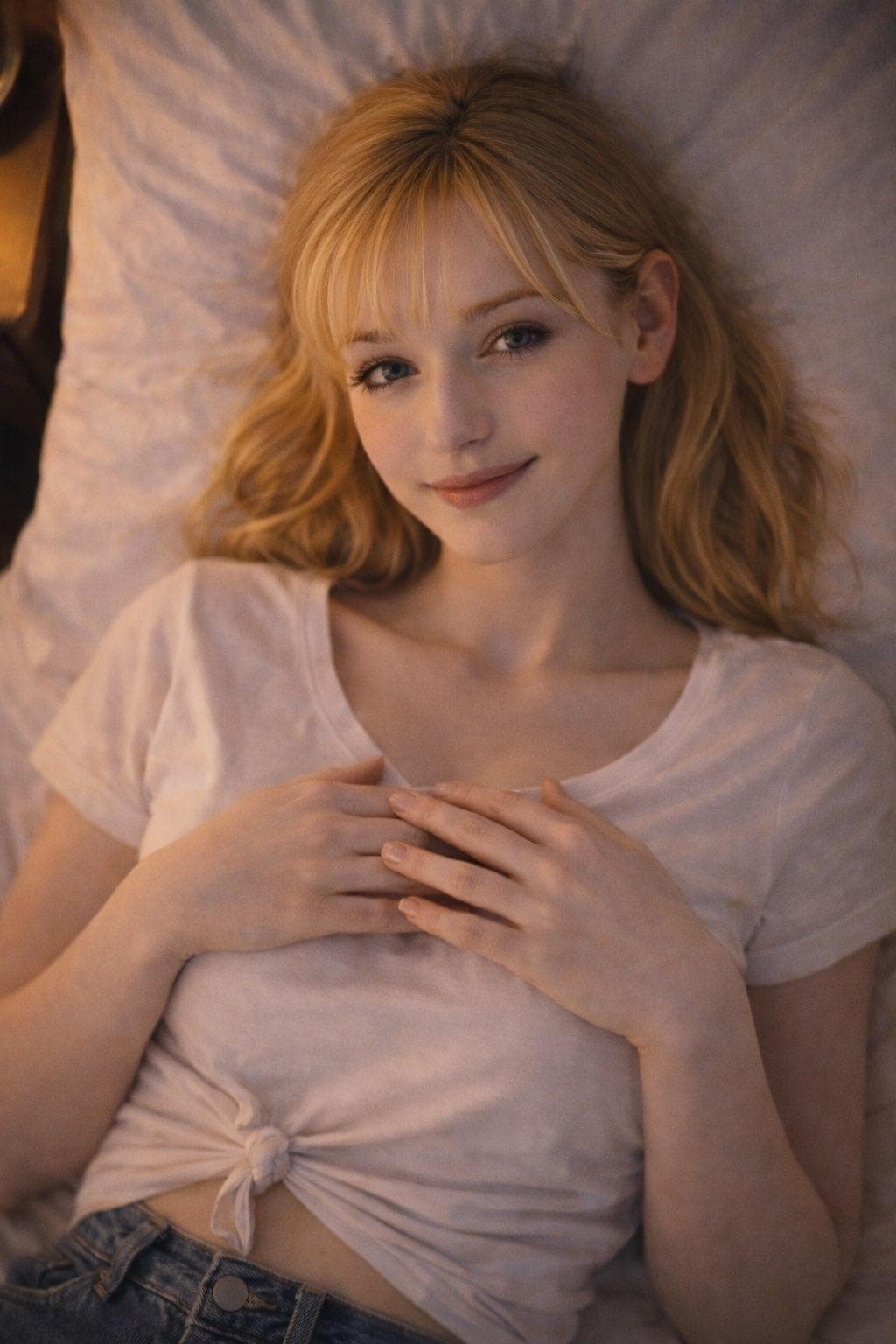 アメリカンダイナーのウェイトレス（夜）