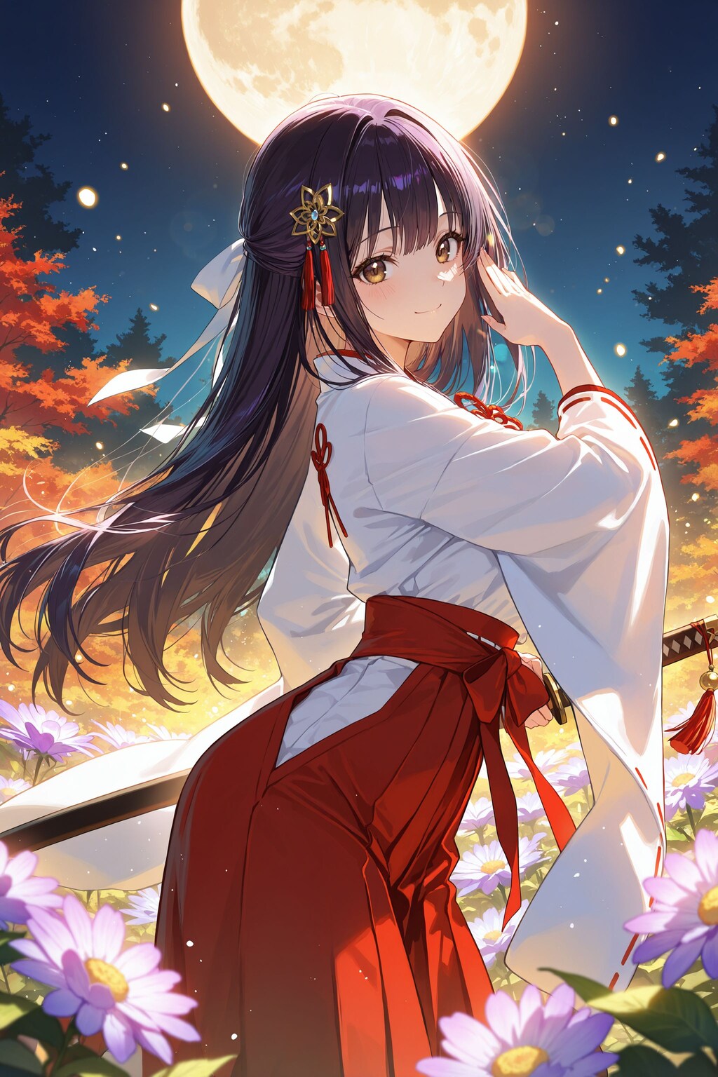 異世界神社の巫女さん（神楽さん）