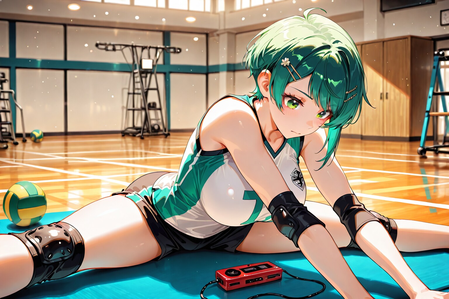 バレー部主将さん