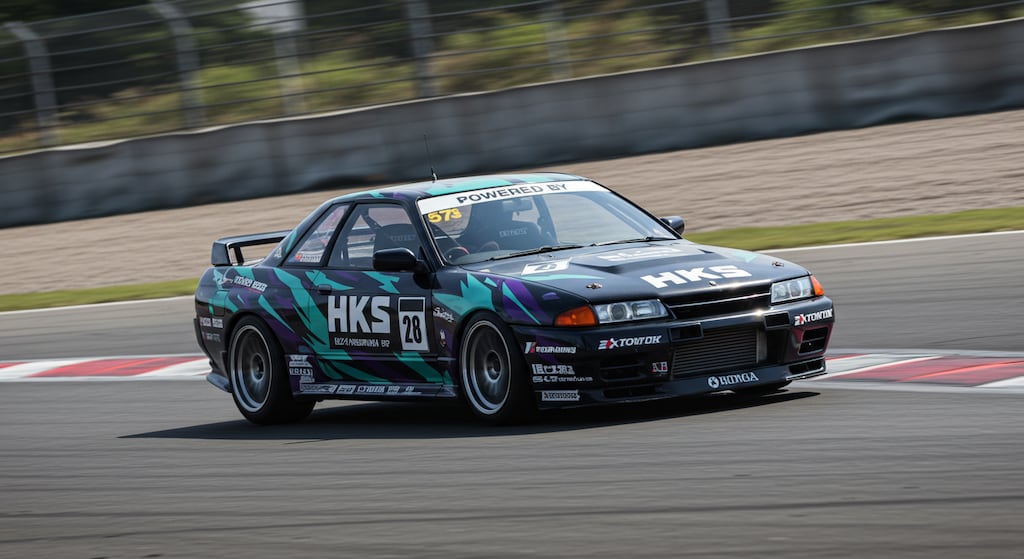 HKS R32GT-R　レーシングカー　グループA