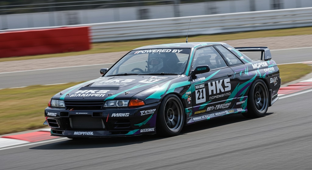 HKS R32GT-R　レーシングカー　グループA