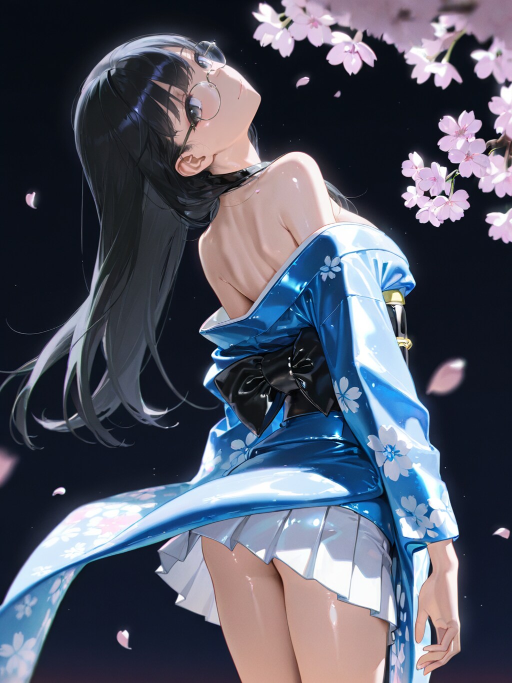 夜桜