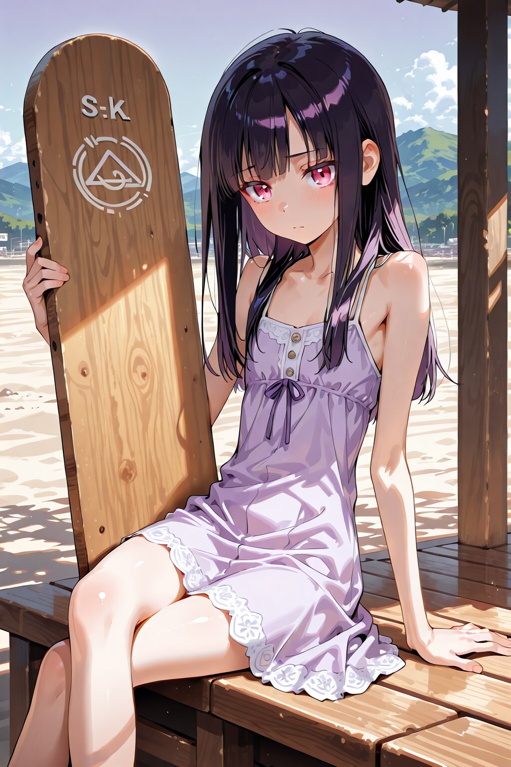 避暑地の板野ちゃん
