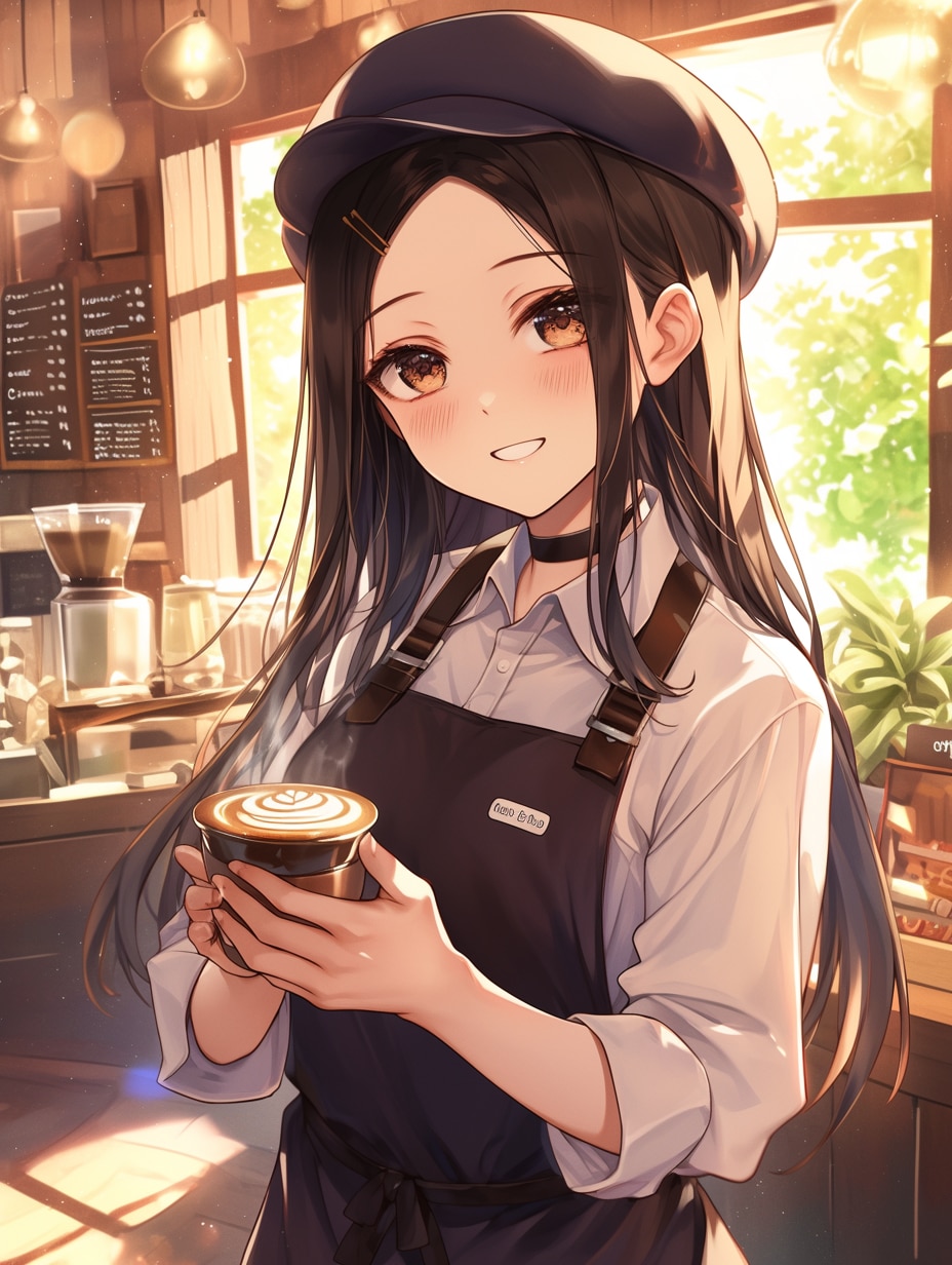 カフェのお姉さん☕✨87 | の人気AIイラスト・グラビア