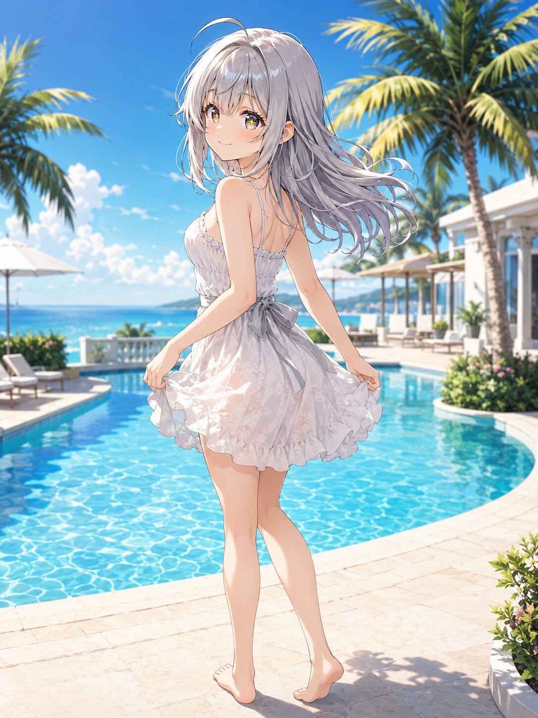 リゾートの午後