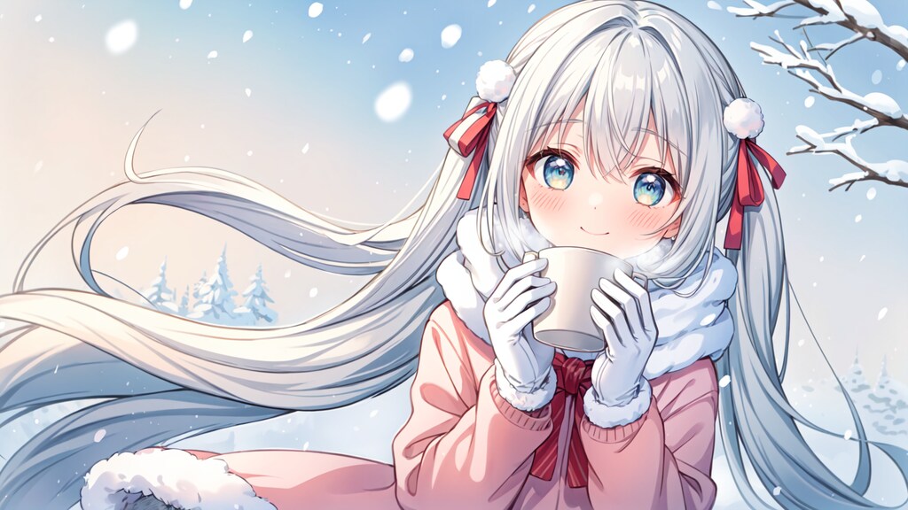 暖かい飲み物を