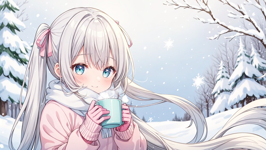 暖かい飲み物を