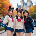 夢の国に修学旅行　2 2枚目