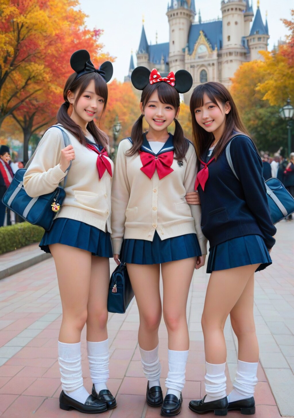 夢の国に修学旅行　2