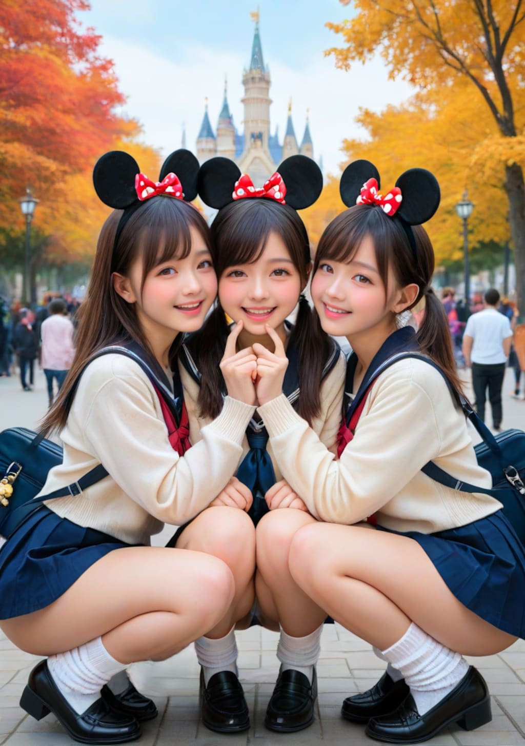 夢の国に修学旅行　2