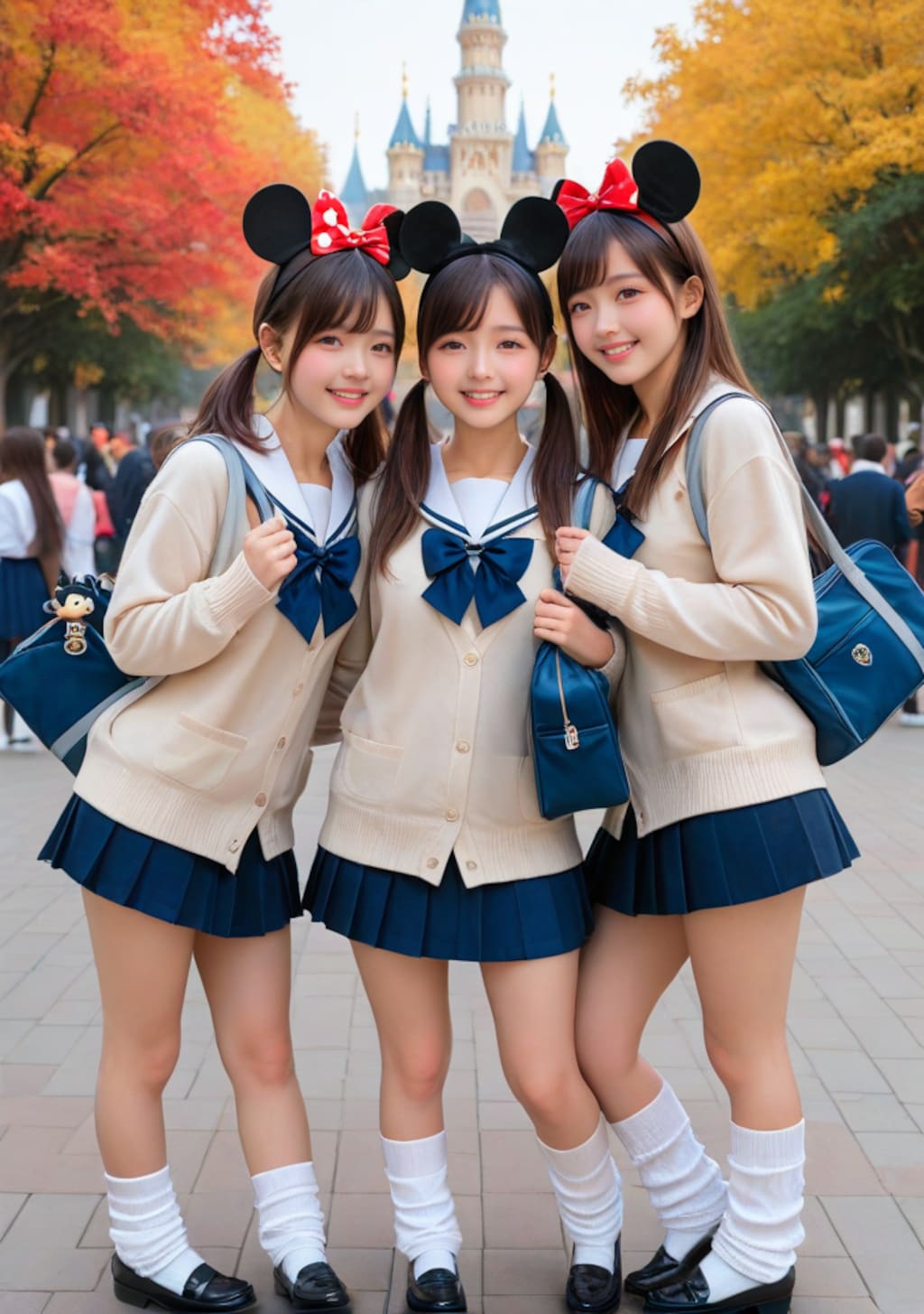 夢の国に修学旅行　2