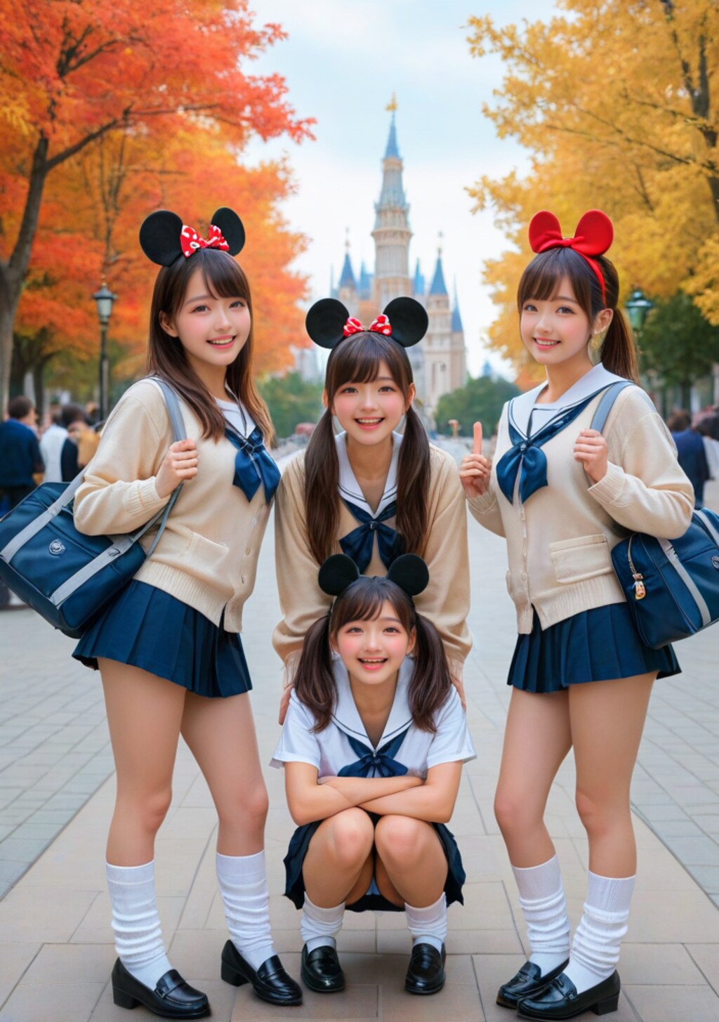 夢の国に修学旅行　2