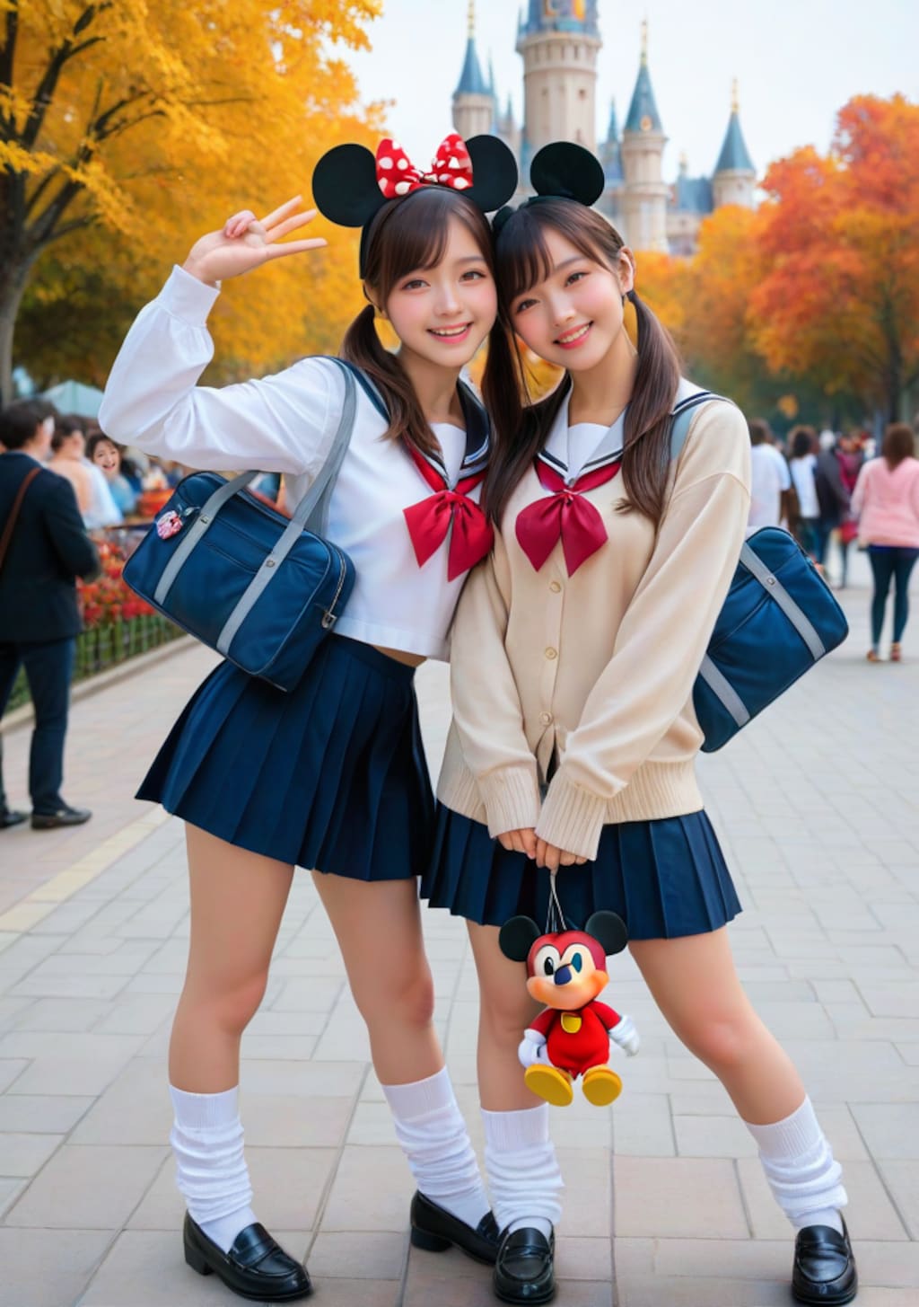 夢の国に修学旅行　2