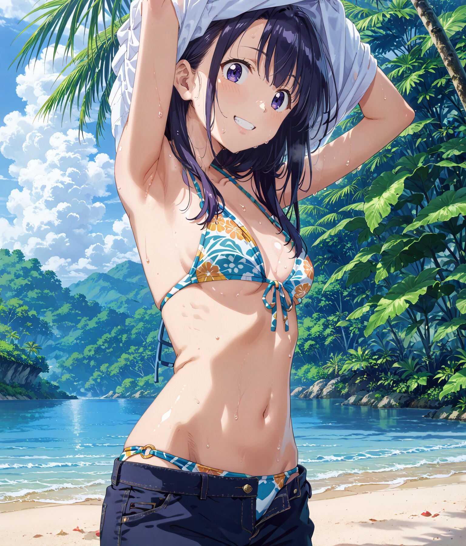 早く海に入ろ！