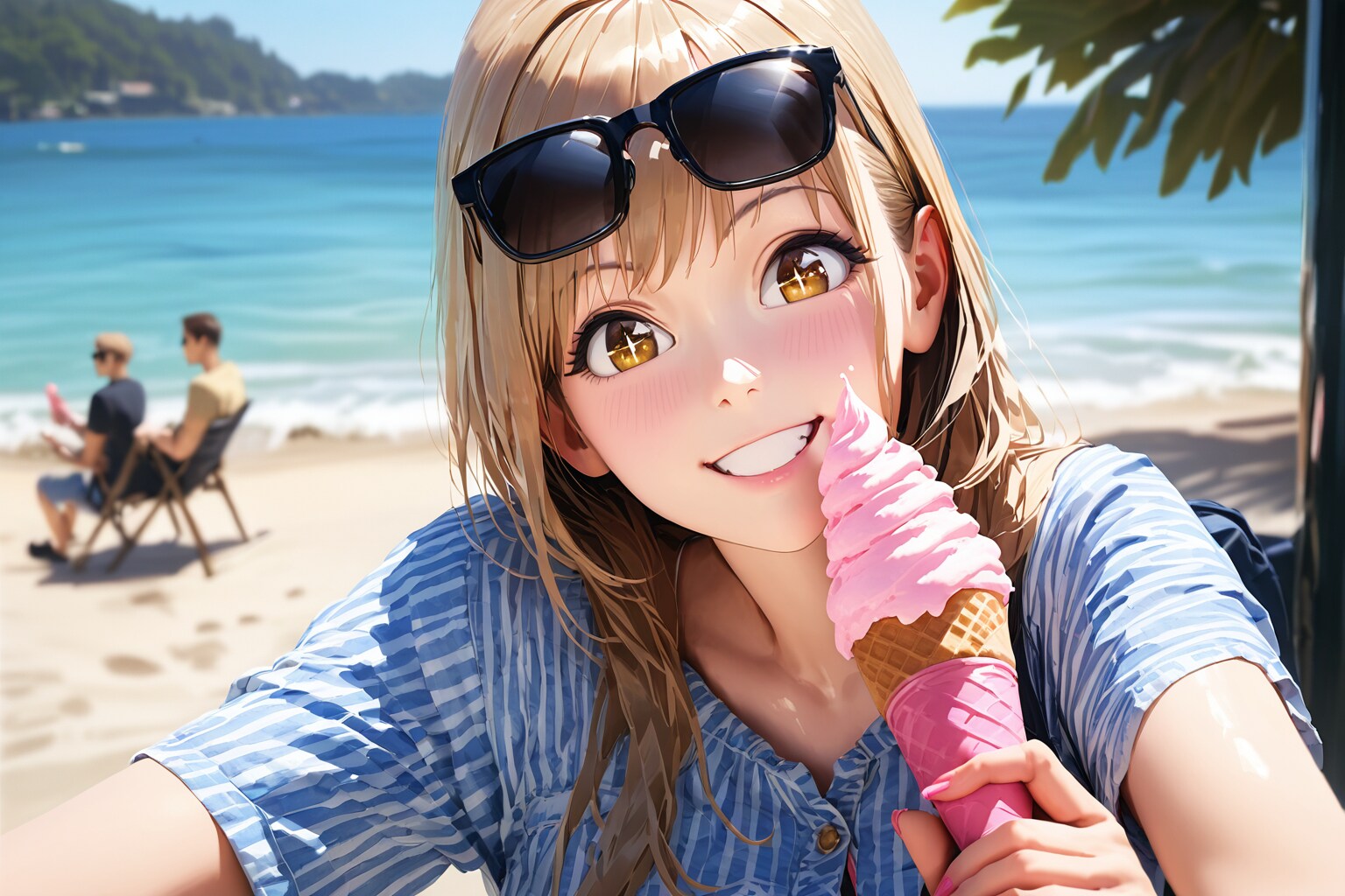 彼らには内緒で食べちゃいまーす！ | の人気AIイラスト・グラビア