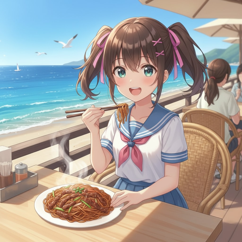 焼きビーフン | の人気AIイラスト・グラビア