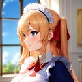 横顔メイド 2枚目