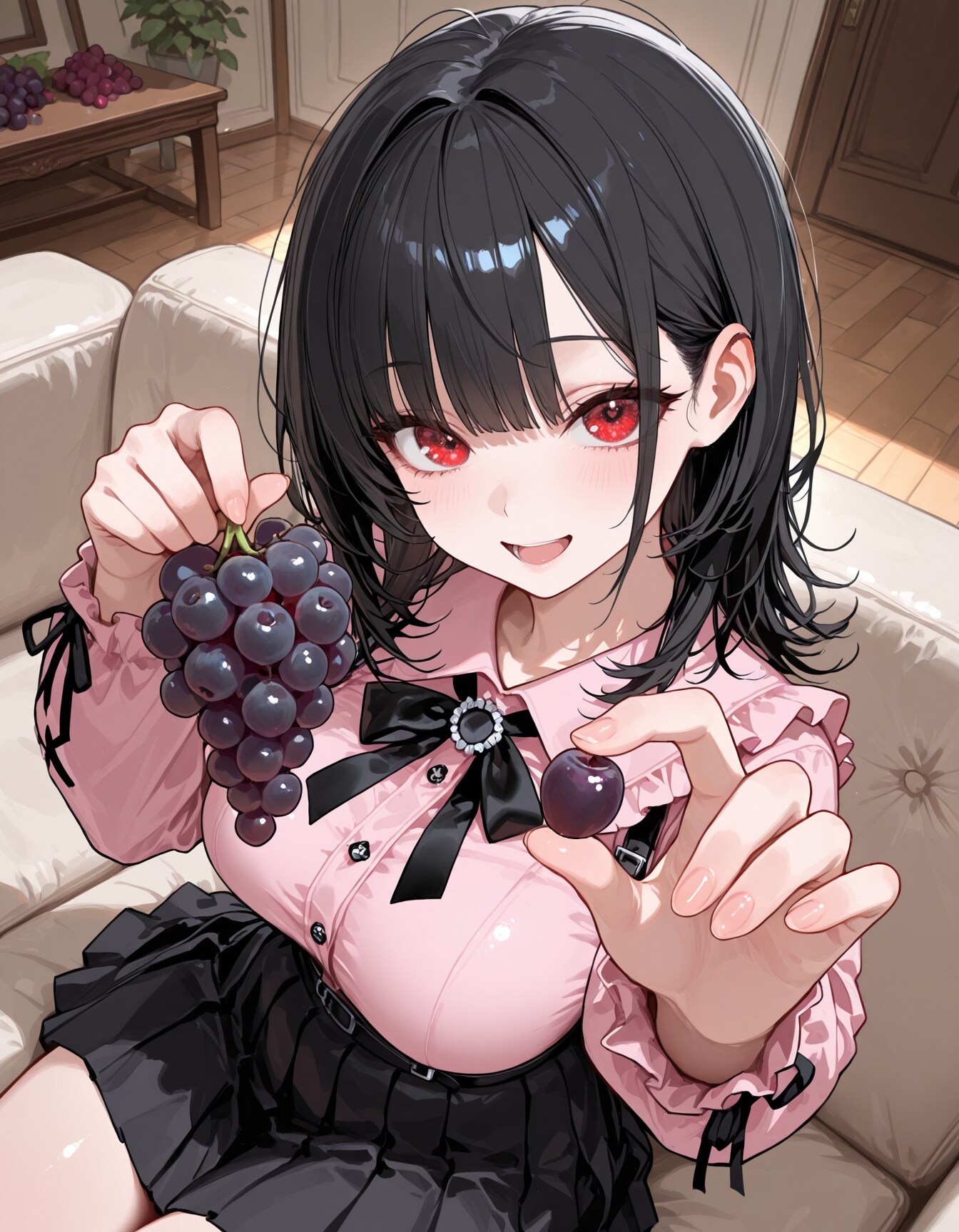 ぶどう一粒どう？