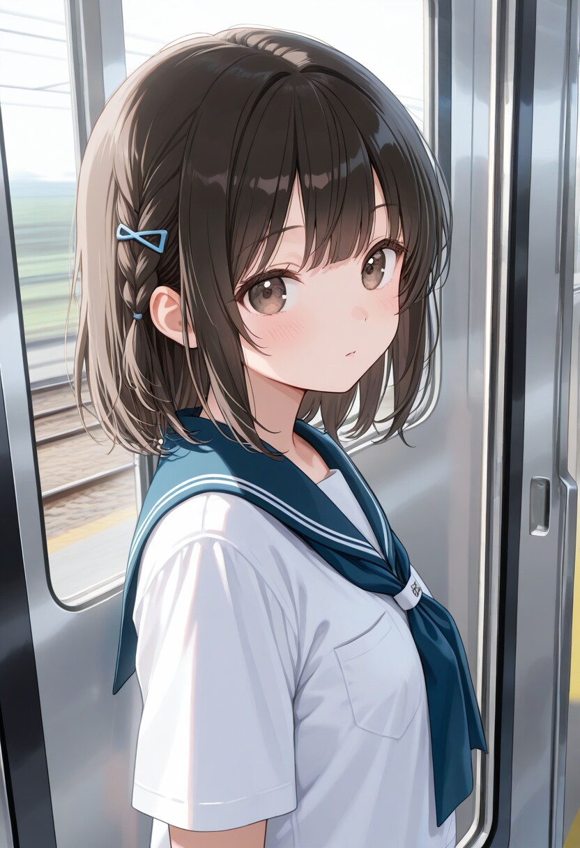 黒髪の美少女(387)