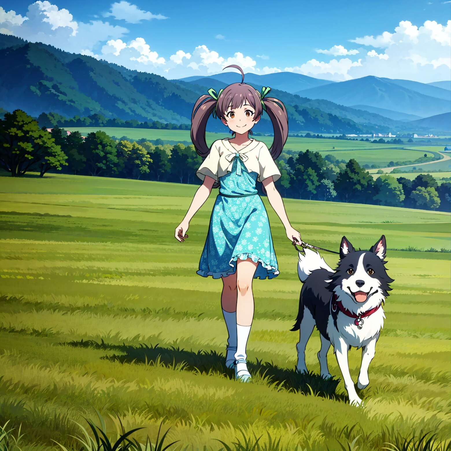 少女と忠犬