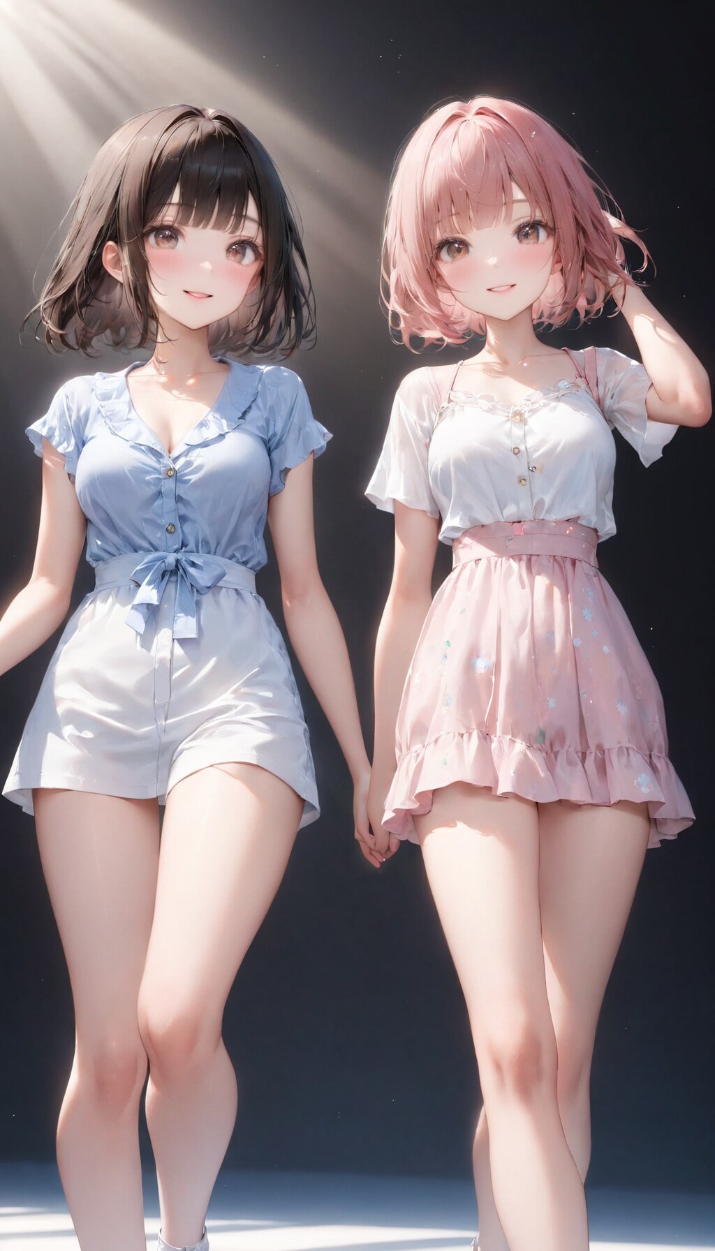 ふたりのファッションショー