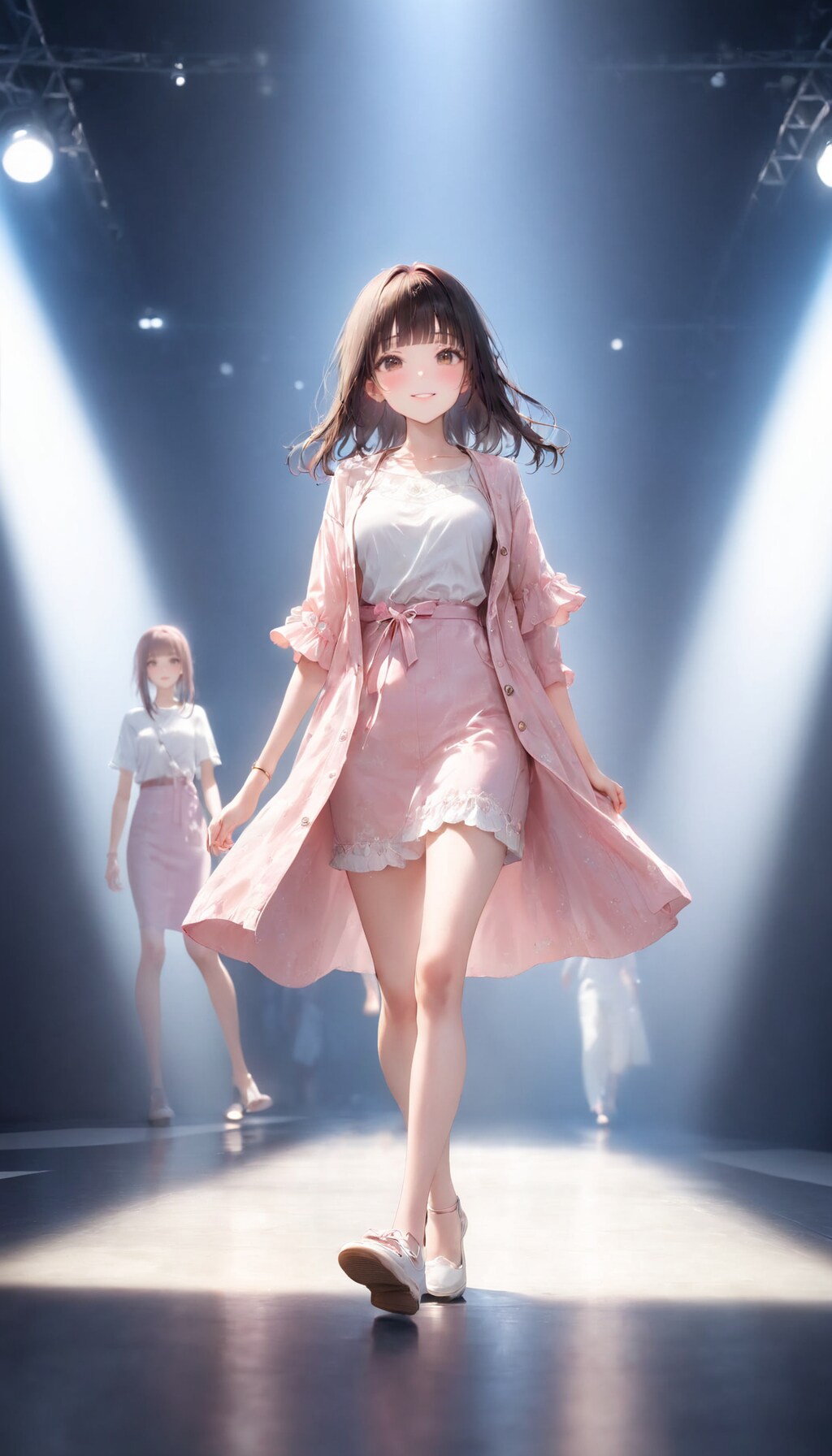 ふたりのファッションショー
