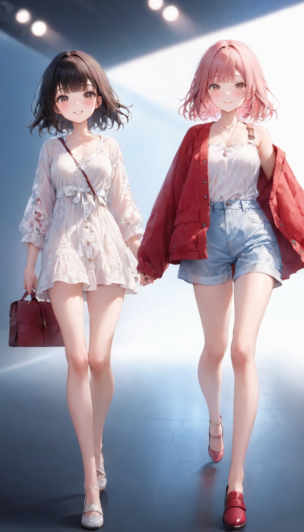 ふたりのファッションショー