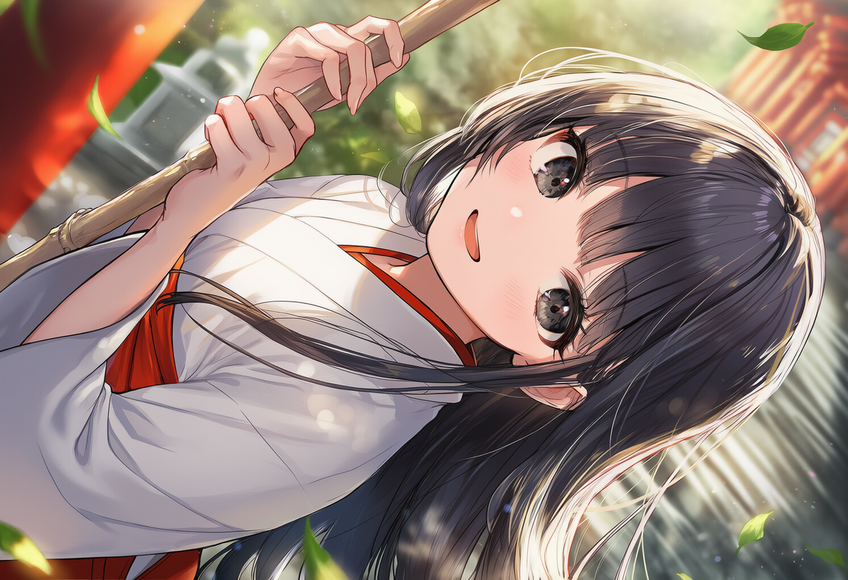 巫女さんのお仕事