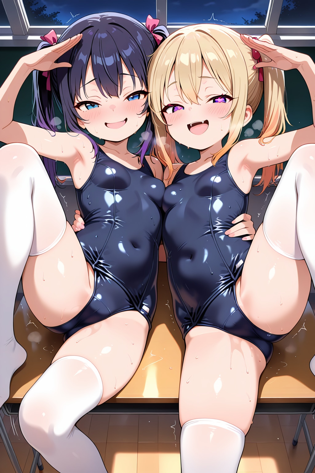 メスガキ　スク水
