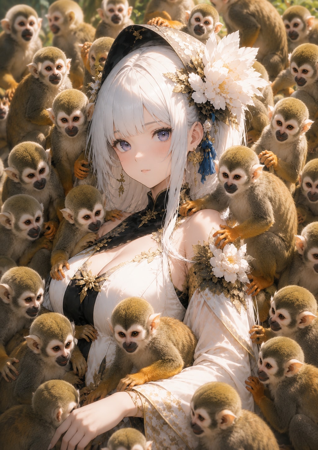 リスザルだらけほか
