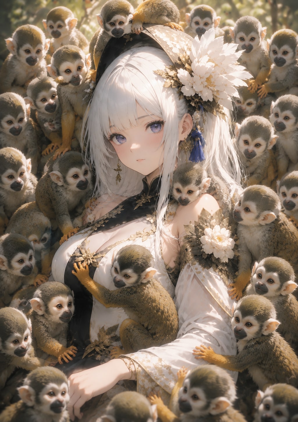 リスザルだらけほか
