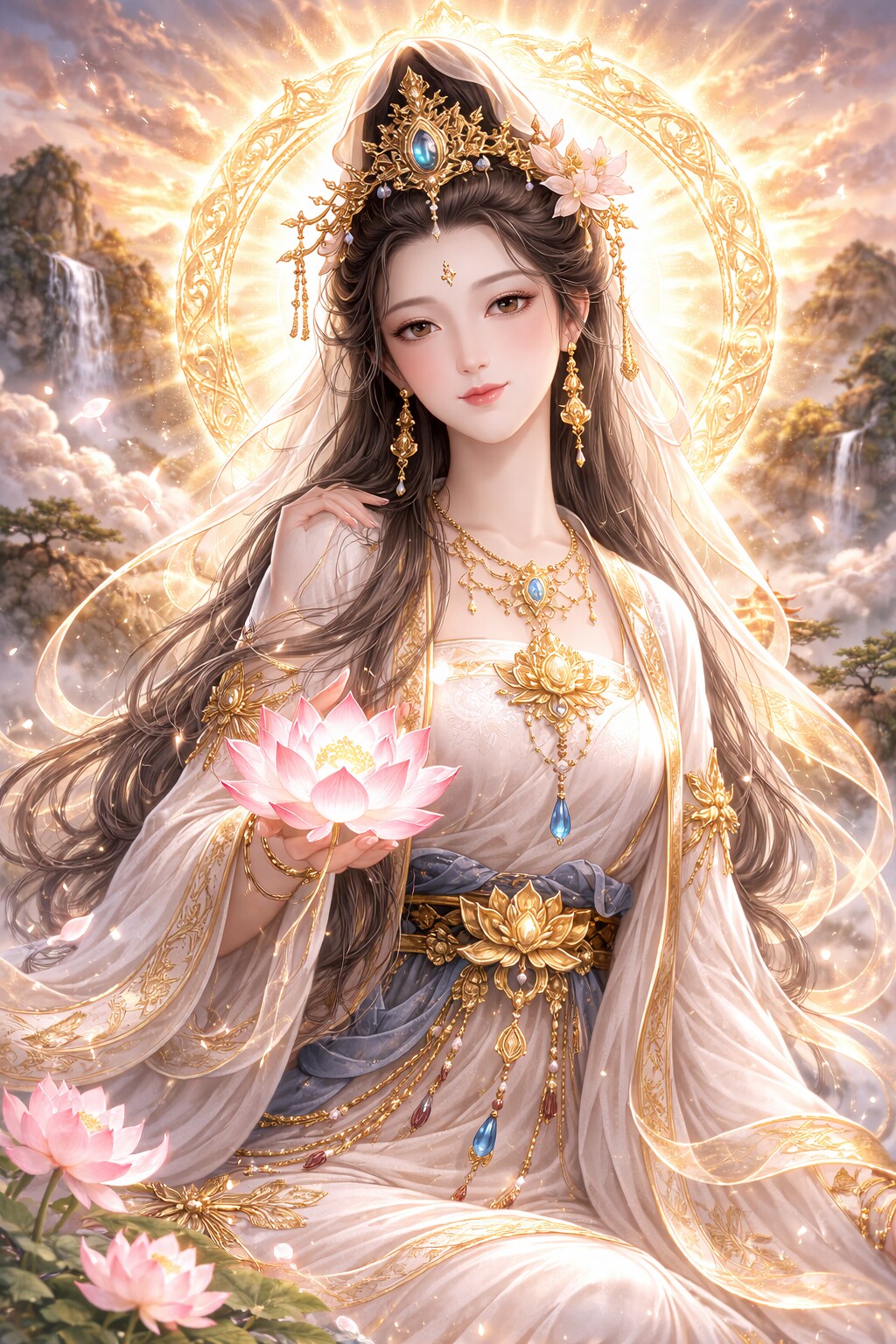 観自在菩薩2 | の人気AIイラスト・グラビア