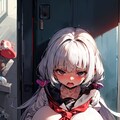 [5枚] 乳首露出調教～巨乳JKを仕込む～ 3枚目