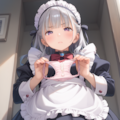 新・パンツ見せメイド 3枚目