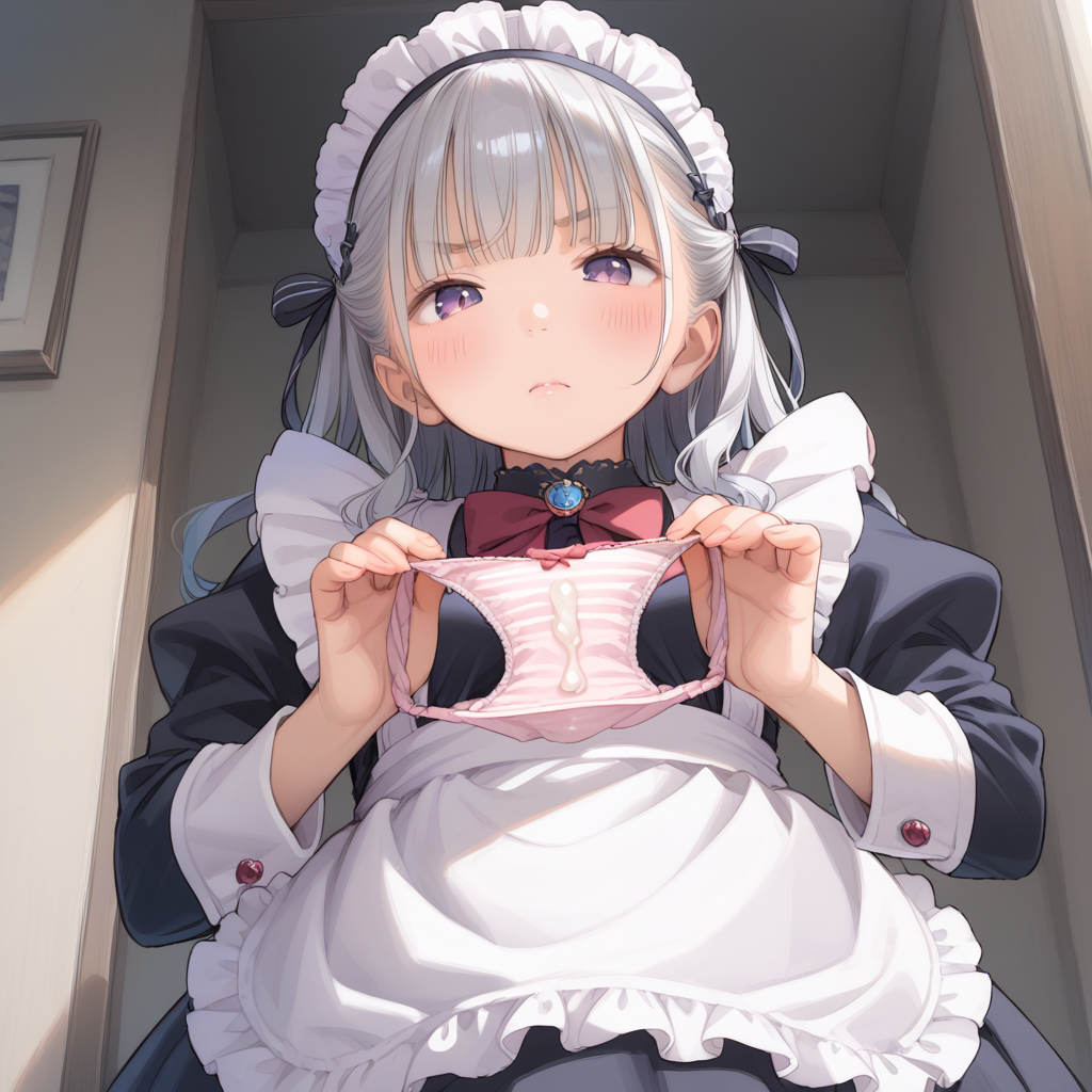 新・パンツ見せメイド
