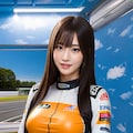 マジックミラー号にレースクイーンが参戦 3枚目