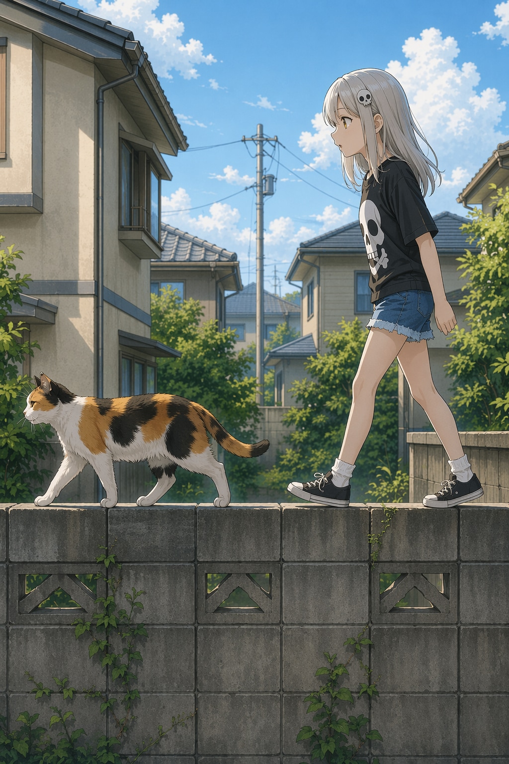 昼下がりの探検。