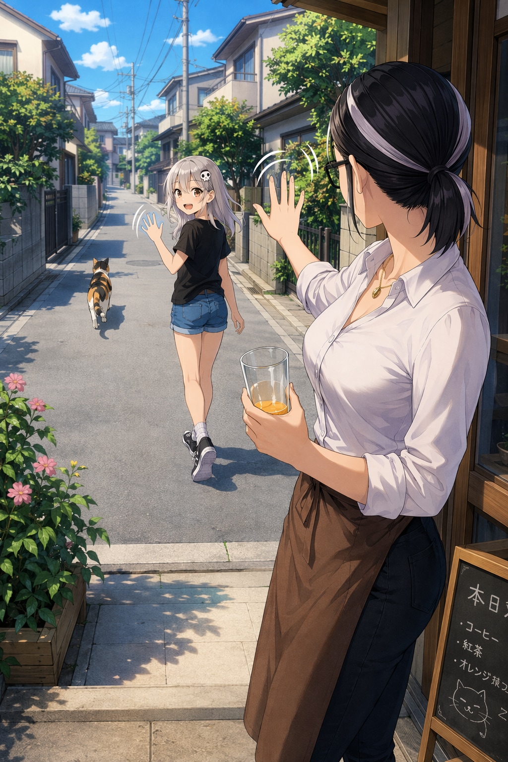 昼下がりの探検。