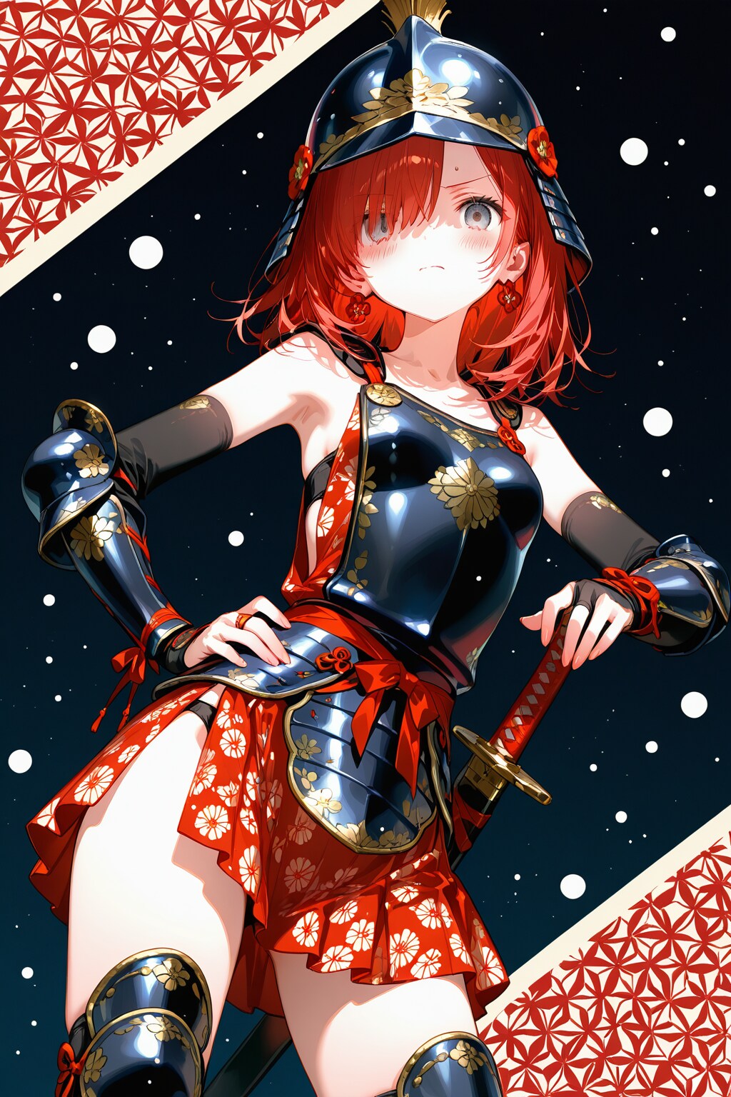 Fantasy世界にも冬の柄を♪⑥