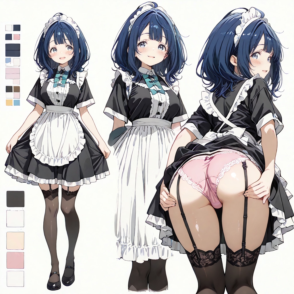 負けヒロインが多すぎる!メイド服×３