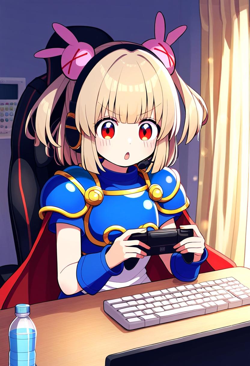 年始にコスプレをしてぷよぷよ～んのゲーム実況をするVtuber