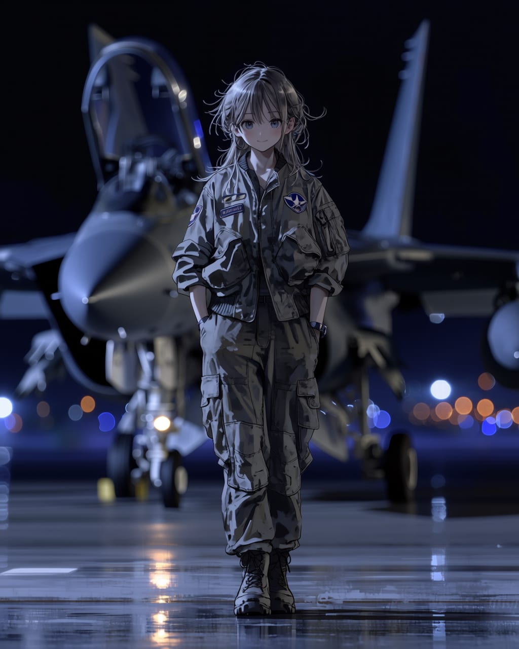 戦闘機好きな女子