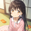 黒髪ちゃんはこたつでゆったりタイム 2枚目